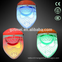 New 3 colors PDT light therapy Skin Led Mask for ance and wrinkle removal